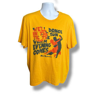 Matt Nathanson We’ll Dance In The Sun…Pictures Yellow Graphic T-shirt 2XL